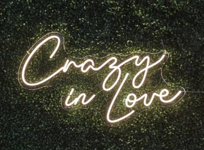 Crazy in Love LED Neon Sign