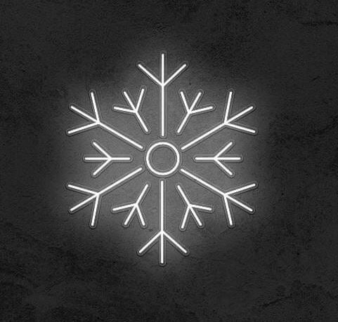 Snowflake Neon Sign