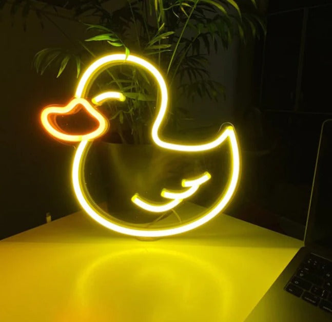 Duck Neon Sign