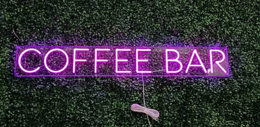 Coffee Bar Neon Sign