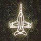 F18 Fighter Jet Neon Sign