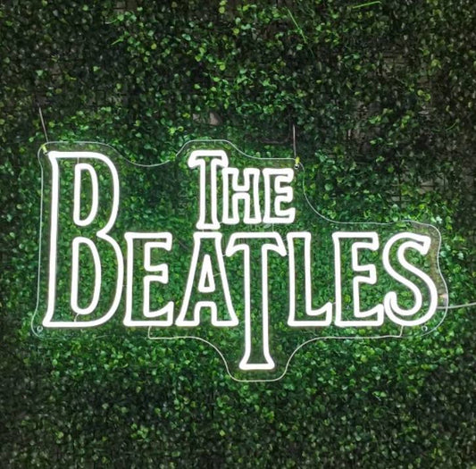 The Beatles Neon Sign