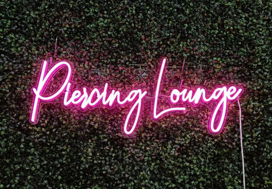 Piercing Lounge Neon Sign