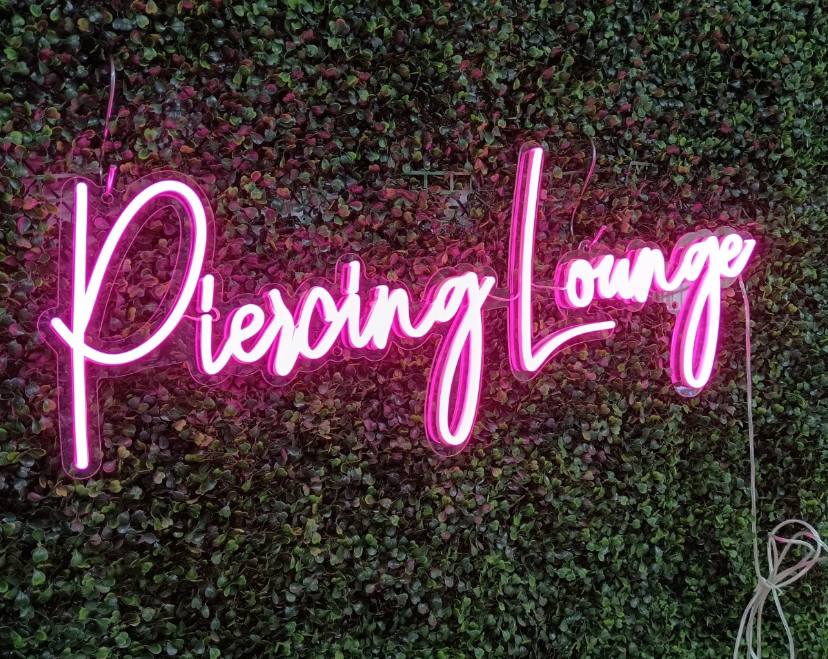 Piercing Lounge Neon Sign