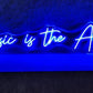 Music is the answer Neon Sign