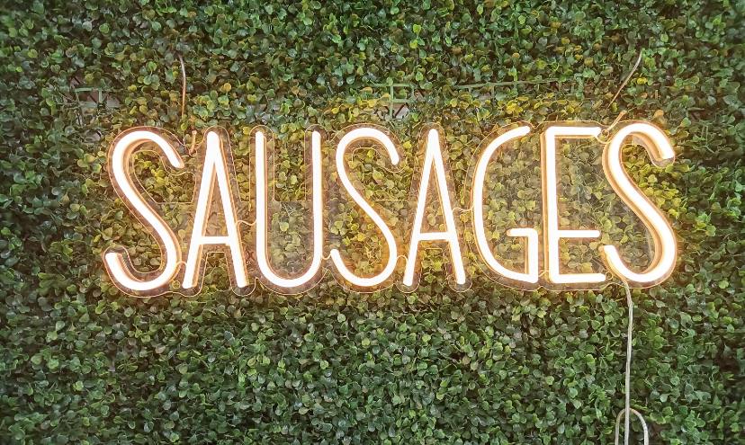 Sausages Neon Sign