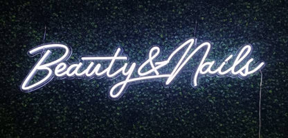 Beauty and Nails Neon Sign