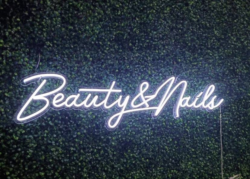 Beauty and Nails Neon Sign