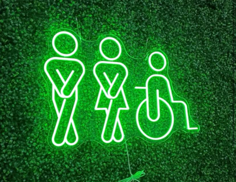 WC Icons Neon Sign