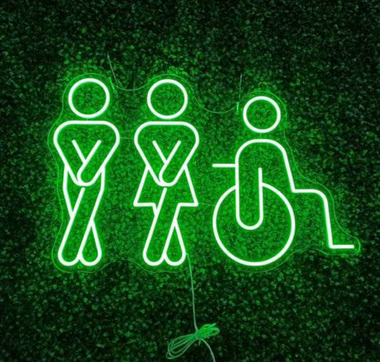 WC Icons Neon Sign