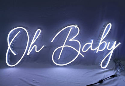 Oh Baby Neon Sign