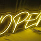 Open Neon Sign