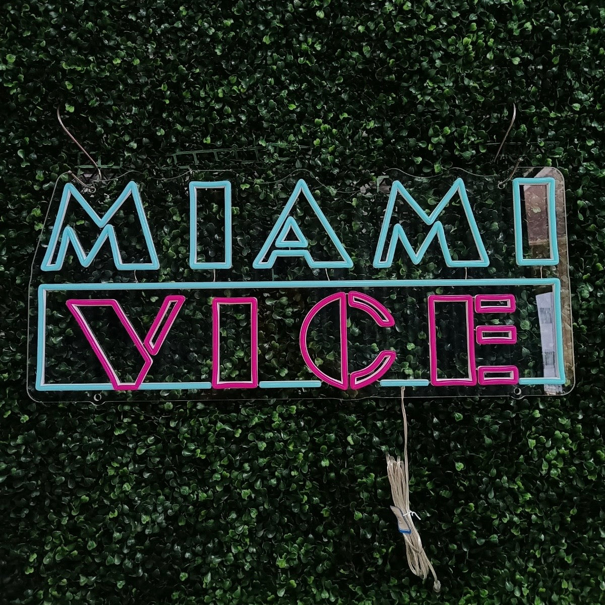 Miami vice neon sign