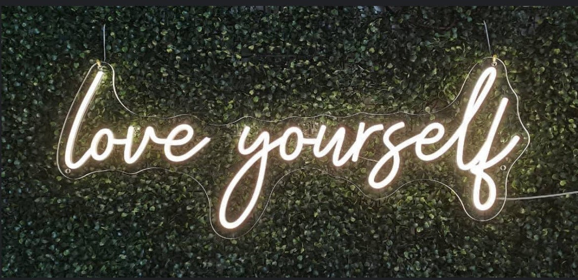 Love Yourself LED Neon Sign