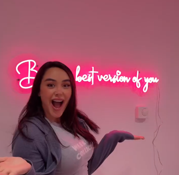 Be the best version of you Neon Sign