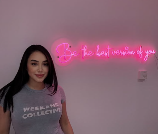 Be the best version of you Neon Sign