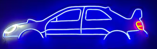 CONTACT US - Design your own Sports Car - LED Neon Sign
