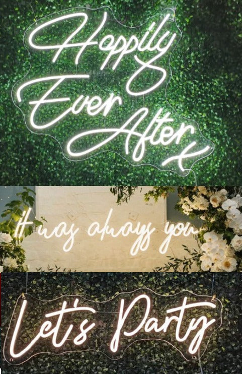 Wedding Neon Sign Package