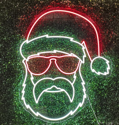 Cool Santa Neon Sign