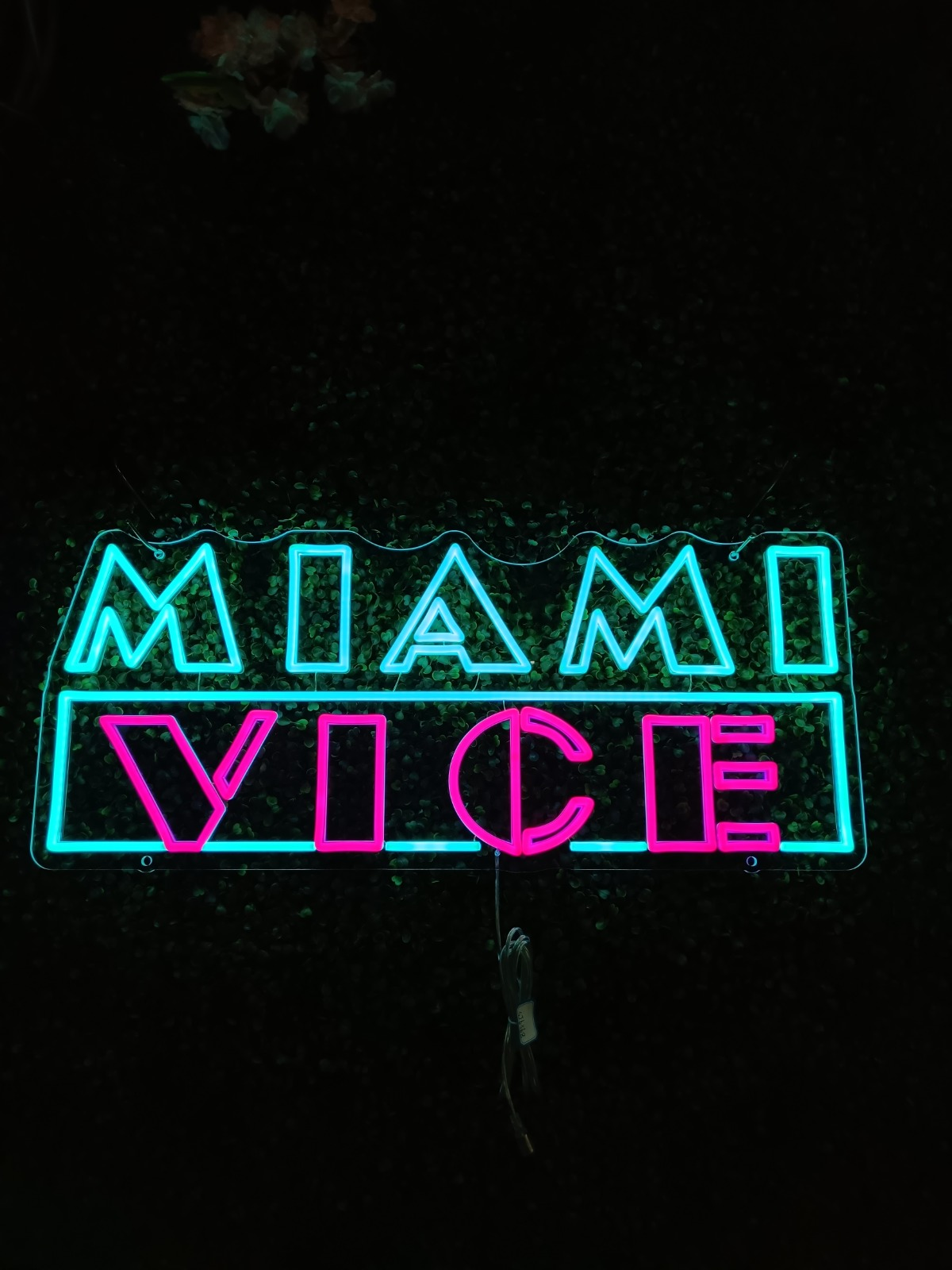 Miami Vice Neon Sign