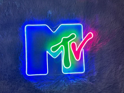 MTV Neon Sign