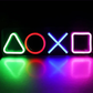 PlayStation Symbols Neon Sign