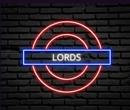 Lords Underground Neon Sign