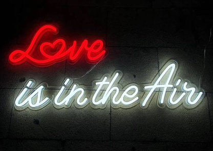 Love is in the Air Neon Sign