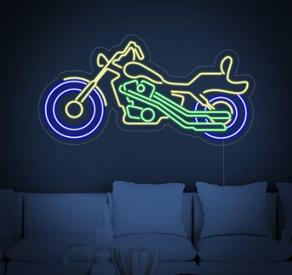 Motorcycle Neon Sign