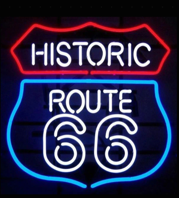 Route 66 Neon Sign