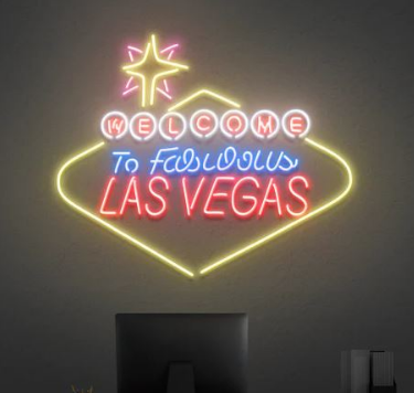 Welcome to Fabulous Las Vegas Neon Sign