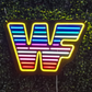 Wrestling WWF Neon Sign