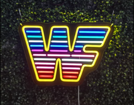 Wrestling WWF Neon Sign