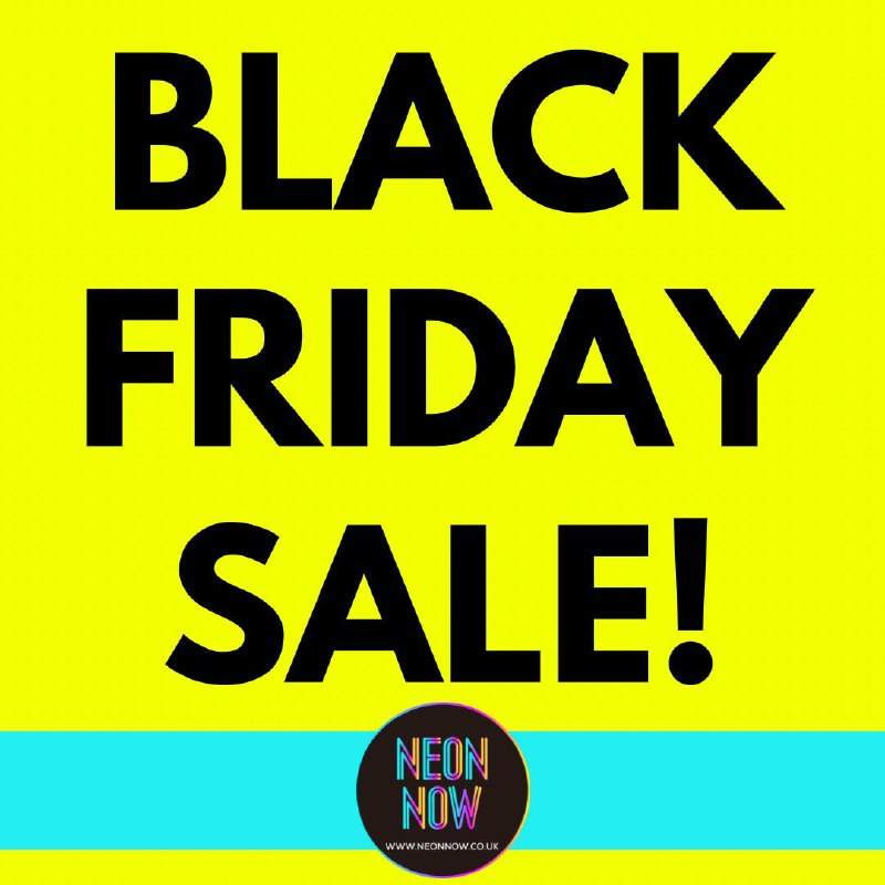 Neon Sign Black Friday