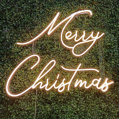 Merry Christmas Neon Sign