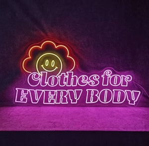 Personalised LED Neon Sign in Static Multicolours