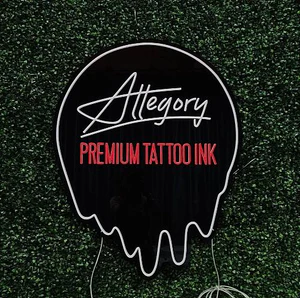 Personalised Neon Sign with black backboard