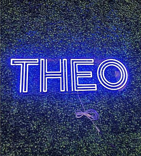 Blue LED Neon Sign