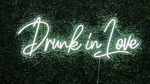 Drunk in Love LED Neon Sign