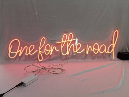 Custom Neon Orange LED Neon Sign