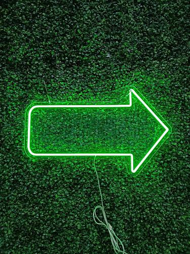 Green LED Neon Sign 