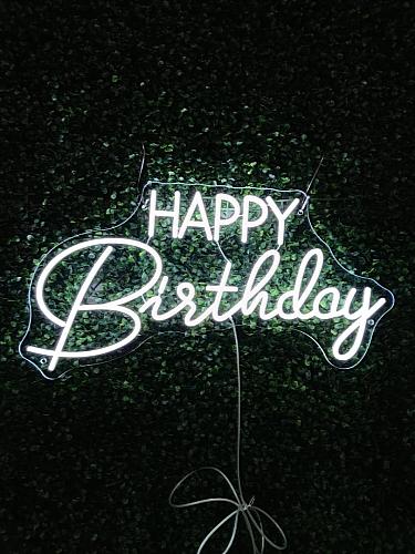 Happy Birthday LED Neon Sign