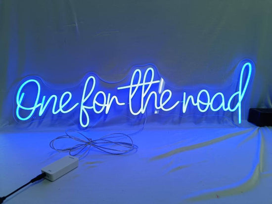 Blue LED Neon Sign