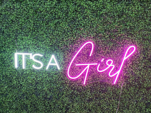 It's a girl Neon Sign