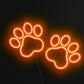 Paws LED Neon Sign