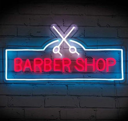 Barber Shop Neon Sign