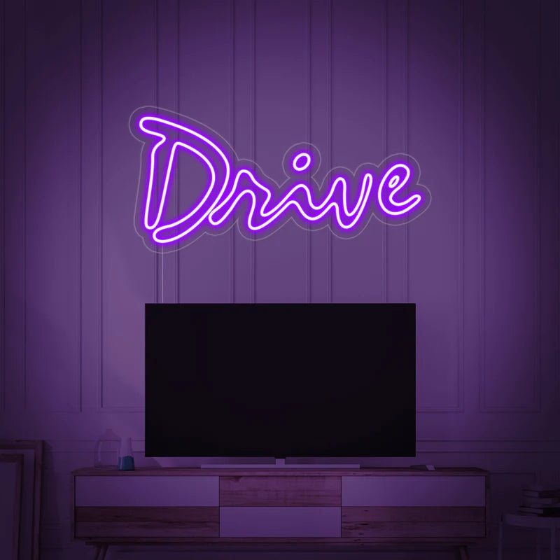 Drive Neon Sign