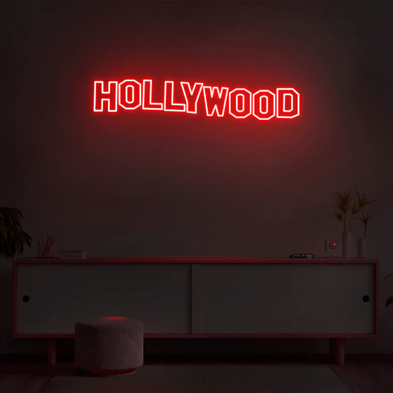 Hollywood Neon Sign