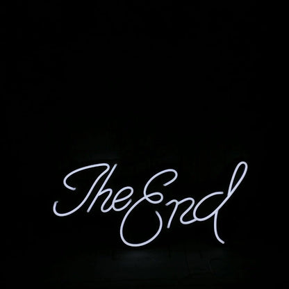 The End Neon Sign