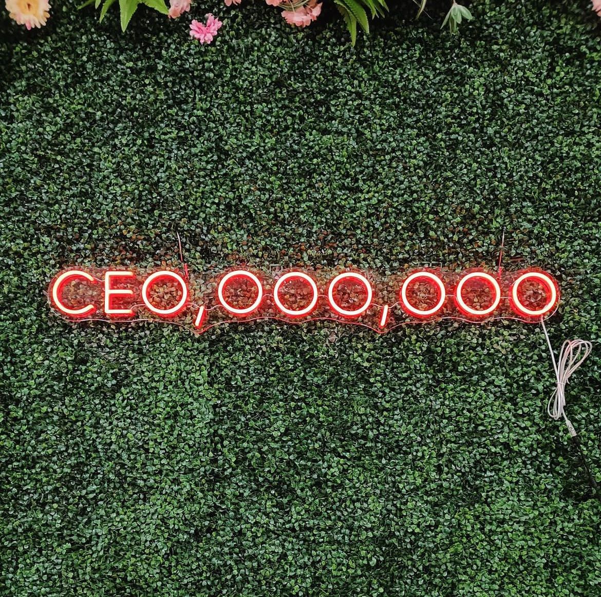 CEO Neon Sign